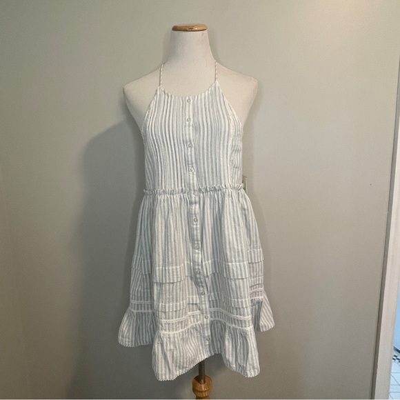 Free People Desert Days Mini Dress / Ivory Combo XS - Picture 3 of 7